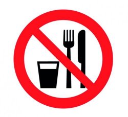 Slika za PROHIBITIV SIGN "FOOD AND DRINK PROHIBIT