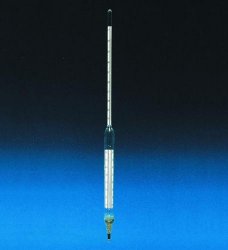 Slika za HYDROMETERS FOR MINERAL OILS,WITH THERMO