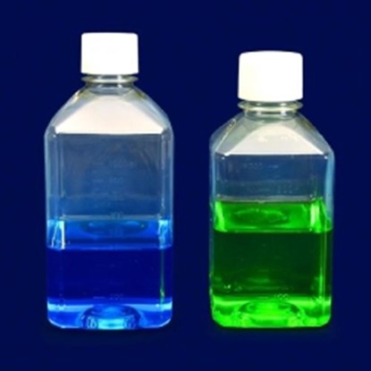 Slika za Square Media Bottles, PET, sterile