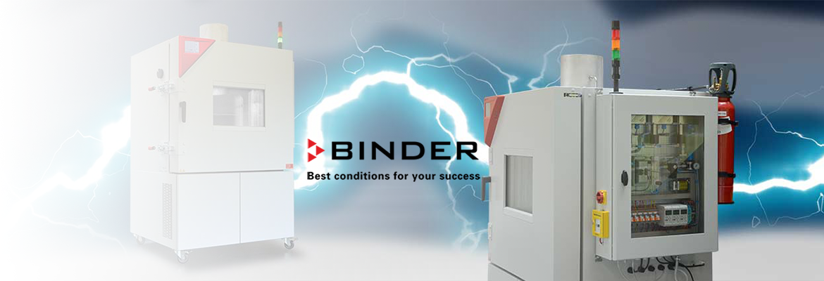 <h1>NOVO  </br>BINDER GmbH </h1><p>Komore za testiranje baterija</p>